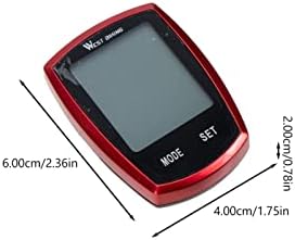 Besportble 1 Set Bike Wireless StopWatch Bike Speedometer Imperme -a -d'água Speedômetro GPS GPS