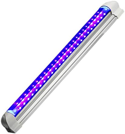 Toika 【15 pacote】 Black Light 8ft T8 LED Integrated UV Blacklight Bar 240cm, LED UV Bar Glow in the Dark Party