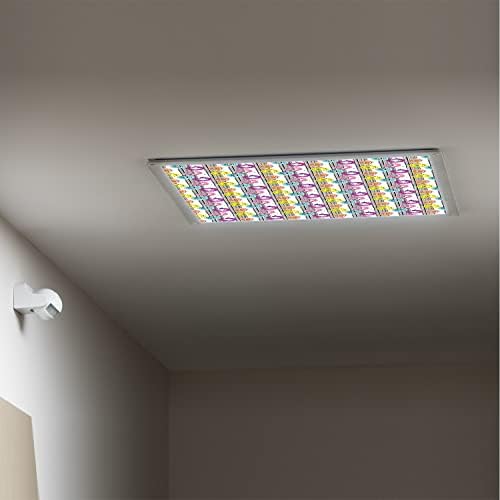 Tampas de luz fluorescentes para painéis de difusor de luz do teto Capas de luz fluorescentes-fluorescentes