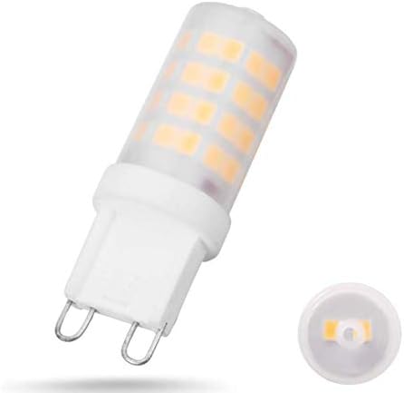 JKLCOM G9 Bulbos LED G9 Luzes de milho led de 3000k brancos de 4wwwarm para iluminação de iluminação de casa
