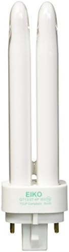 EIKO QT13/27-4P 13W Quad tubo 2700K G24Q-1 Base de base fluorescente de 4 pinos Bulbos de halogênio