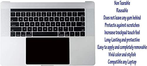 ECOMAHOLICS Premium Trackpad Protector para ASUS ROG FLUXO X16 Laptop de 16 polegadas, Touch Black