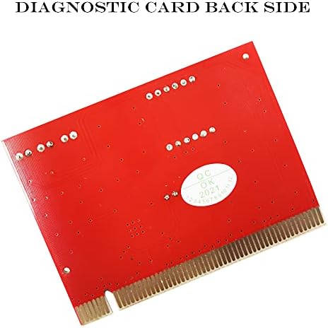 GINTOOYUN PC Diagnóstico Card de 4 dígitos, PCI Computer Motherboard Analyzer Tester, 4 dígitos PCI/ISA