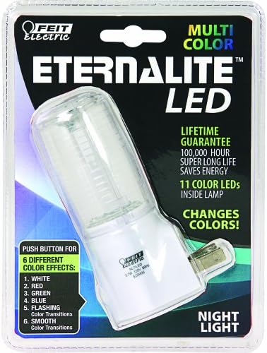 Feit Electric NL7/LED Alteração da luz LED Night Light, 4 h x 1,4 D