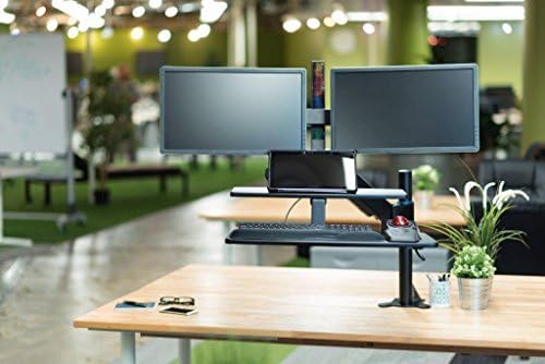 Kensington Dual Monitor Smart Fit Sit/Stand WorkStation