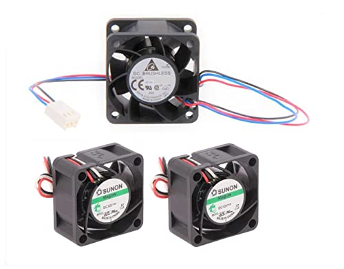 3x ventiladores de substituição, compatíveis para o roteador Cisco 2811, ACS-2811-FANS = um kit de ventilador