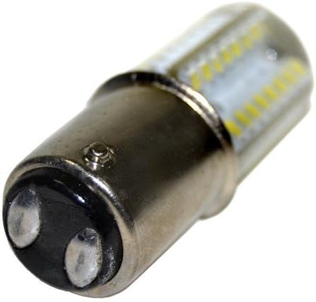 Lâmpada de lâmpada LED HQRP 110V Branco quente para Kenmore 158.502/158.503/158.504/158.505/158.54/158.541/158.542/158.62