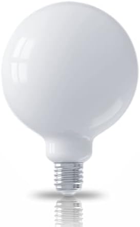 Lâmpada do globo grande Ctrlcv G40, lâmpadas de vidro de pérola, lâmpada de vidro fosco, base padrão