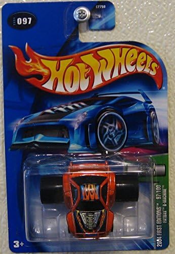 Hot Wheels 2004 Primeira edição FatBax B-Machine 1/64 97/100 Colecionador # 097 .hn # gg_634t6344 G134548TY57203
