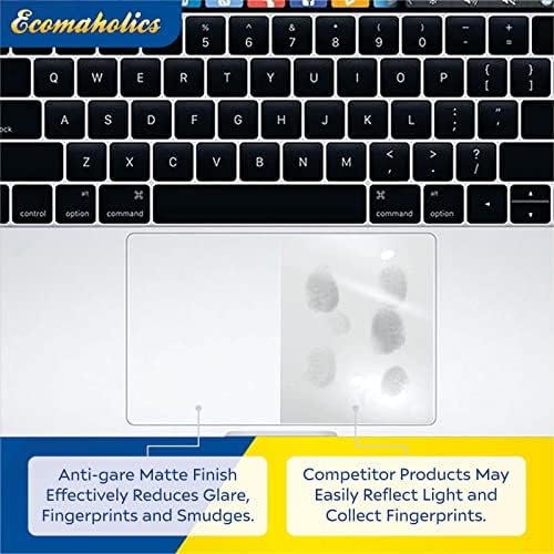 Tampa do protetor de laptop Ecomaholics Touch Pad para Asus Vivobook S15 S533 Laptop fino e leve, 15,6