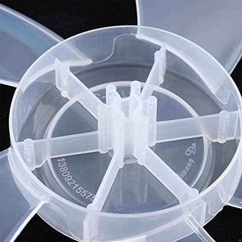 Chictry Universal Plastic Silence Fan Blade 5 Folhas com tampa de porca para 12/14 polegadas de pedestal