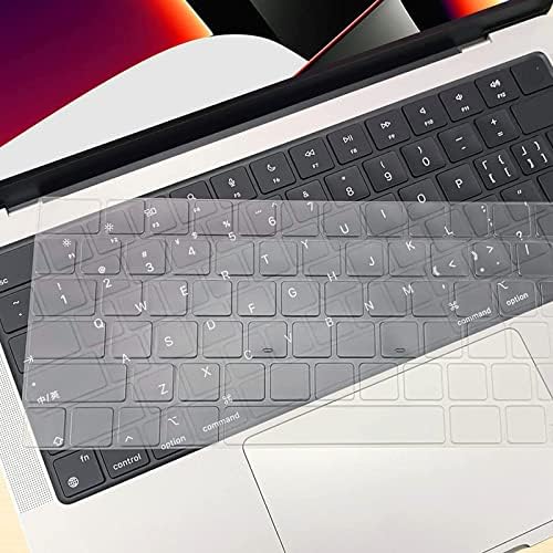 Tampa do teclado premium eoocoo Ultra Thin para 2022 MacBook Air 13,6 M2 Chip, 2023 2022 2021 MacBook