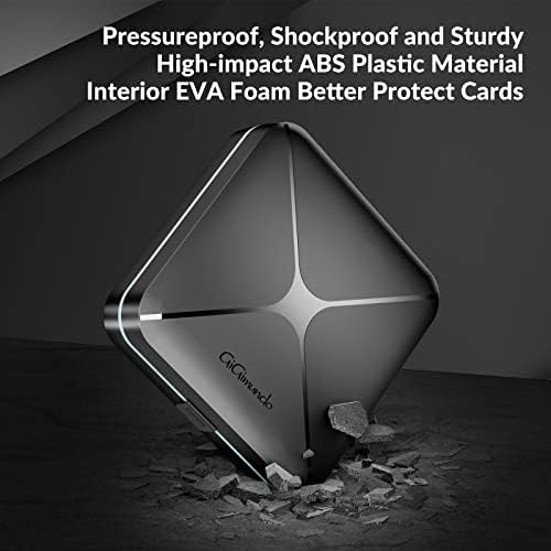 Porta de cartão SD Gigimundo SD, Protetor de armazenamento de caixa de memória anti-choque à prova