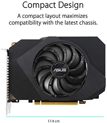 Cartão de vídeo Asus - GeForce GTX 1650 OC Phoenix, 4 GB GDDR6