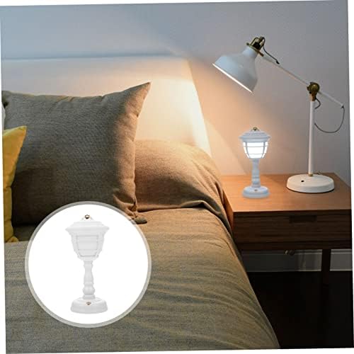Tofficu 1 conjunto mini lâmpada de mesa lâmpada de mesa vintage lâmpada sem fio lâmpada recarregável decoração