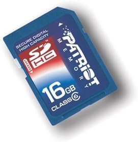 16 GB SDHC High Speed ​​Class 6 Cartão de memória para Panasonic Lumix DMC -TS2Y Câmera digital - Capacidade digital