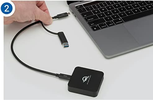 OWC Atlas CFast Card Reader USB-C/USB-A CFast 2.0 Card Reader, OWCTCCFSTRDRArd