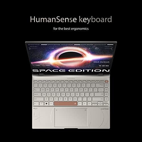 ASUS ZenBook 14X OLED Space Edition Laptop, exibição de toque OLED de 14 ”4K 16:10, Intel Core i9-12900H