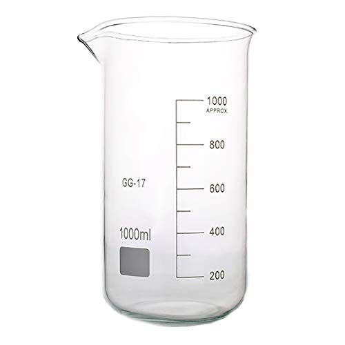 Donlab BKC-0400 Borossilicate Glass 400ml Vidro Medindo copo de copo de vidro de forma alta