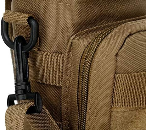 Milla Sports Sniper Garday Pouch 1000D Nylon Tactical EDC Water Bottle Transports com alça de ombro destacável