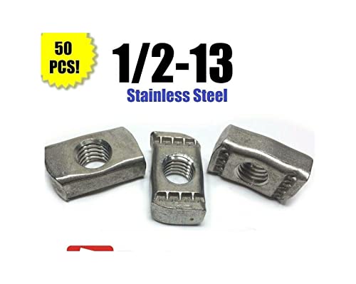 4172S1 1/2 -13 Struts de aço inoxidável porcas para Unistrut 50/caixa UA_HC-MK90-1374710