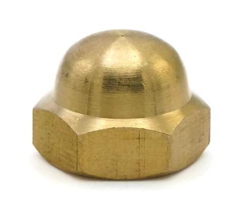 Cap Nuts Brass-1/4 -20 Qty-1.000