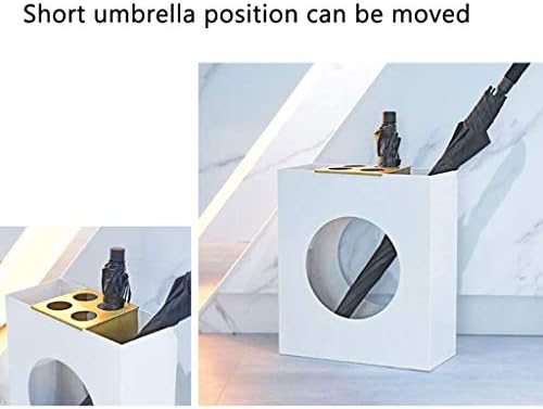 Stands de guarda -chuva Fazrpip, Metal Umbrella Rack Stand Cane Space Salvando Organizador Decoração