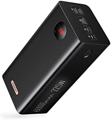Romoss 60000mAh de alta capacidade Banco de energia, 22,5W Max PD 3.0 Cabão portátil de carregamento