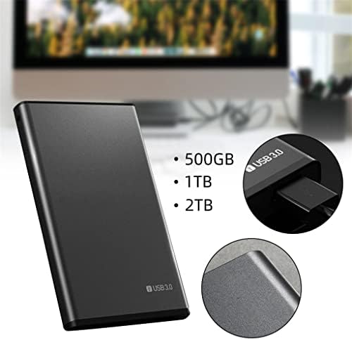 LhllHl 2.5 HDD Mobile Hard disco rígido USB3.0 Disco rígido móvel longo 500 GB 1 TB 2TB DUSTIMENTO RUCO EXTERNO