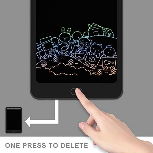 Jonzoo LCD Writing Tablets, 8,5 polegadas coloridas de placas apagáveis ​​coloridas, almofadas de desenho eletrônico
