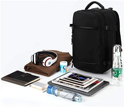 LLLY Backpack de laptop de poliéster à prova d'água, mochila de computador da Bolsa de Viagem leve e casual, unissex,