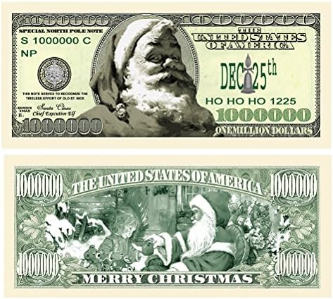 Papai Noel Bill Million Dollar - - Edição limitada ROVA COLEÇÃO DOLLAR DOLLAR - MELHOR PRESENTE