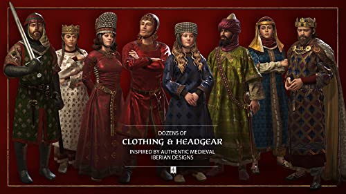 Crusader Kings III: Destino do Iberia DLC - PC [código de jogo online]