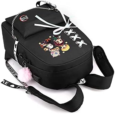Ezerki Kpop Black Backpack Bag Lisa Jennie Rose Jisoo （E12）