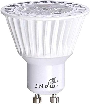Bioluz liderou 10 pacote de pacote comercial GU10 lâmpadas LEDs de led 3000k 50W Substituição de halogênio