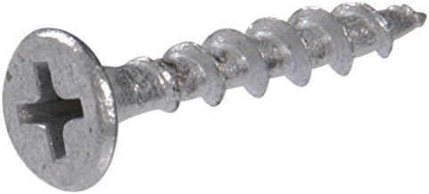 The Hillman Group 40403 1 1 1 6 x 1-1/4 Bugle Head Square Philips Deck Screw, 100-Pack
