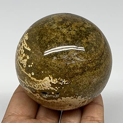WATANGEMS 423.7G, 2,7 , Ocean Jasper Sphere Ball Reiki de Madagascar, B15652, B15652