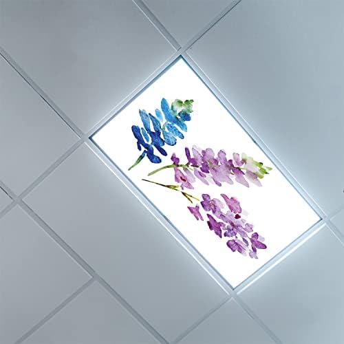 Tampas de luz fluorescentes para painéis de difusor de luz de teto com tampas de luz fluorescentes de padrões-fluorescentes