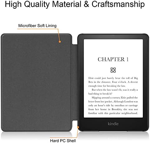 Caso para o novo Kindle 10th Gen 2019 Release apenas-Thinnest & Lightest Smart Cover com Auto Wake/Sleep,
