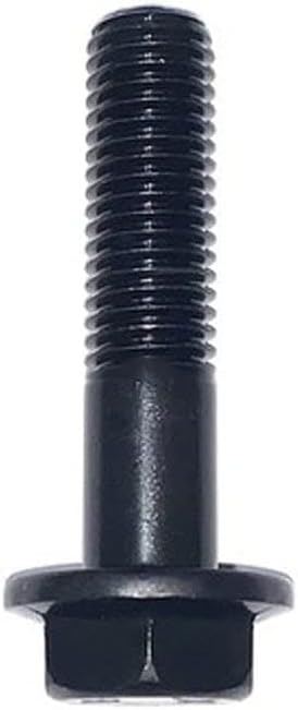 1PCS M12*55mm cor preta de flange externa Flange Lengthing Bolt Machine Nail 10.9 Grau de aço carbono Tipo
