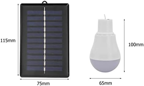 Lâmpada solar solar de economia de energia WSSBK Energia recarregável Bulbo portátil LED LED Iluminação