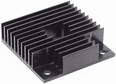 Impressora 3D da impressora 3D Xianyundiana Black dissipador de calor do radiador de alumínio de alumínio