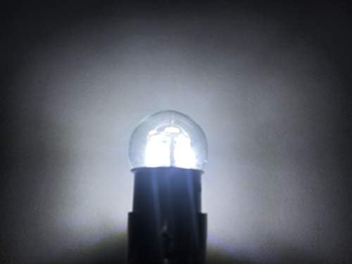 Aero-lites.com 82, 64 Globe Shape Miniatura Bulbo LED Substituição | 6.5-Volt | Base BA15D